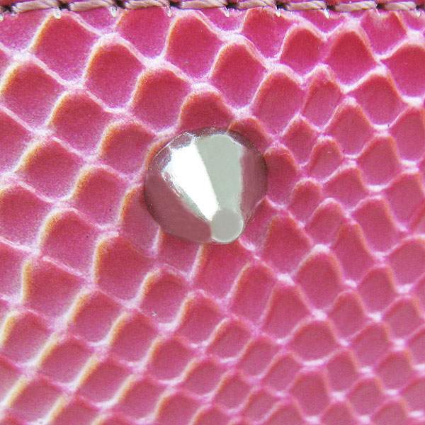 Christian Dior 1887 Snake Leather Shoulder Bag-Red